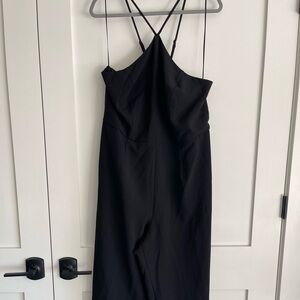 Halter Black Jumpsuit size 16 plus-size Lane Bryant